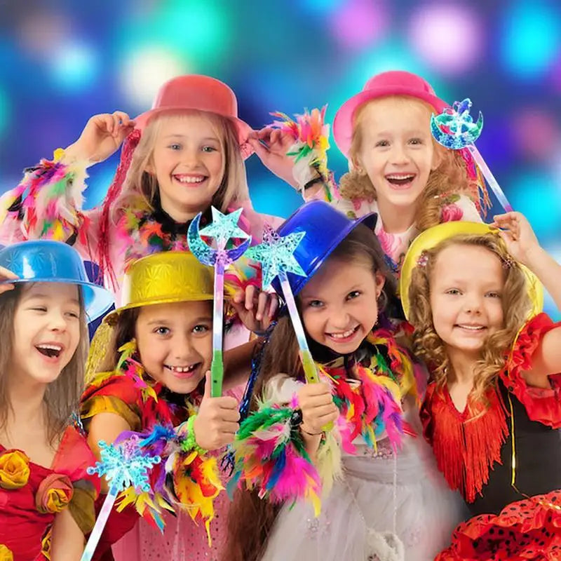 Light Up Flashing Wand Glow Sticks Glow Wand Christmas Halloween Glow Sticks Party Wand Costume Accessories Party Decorations