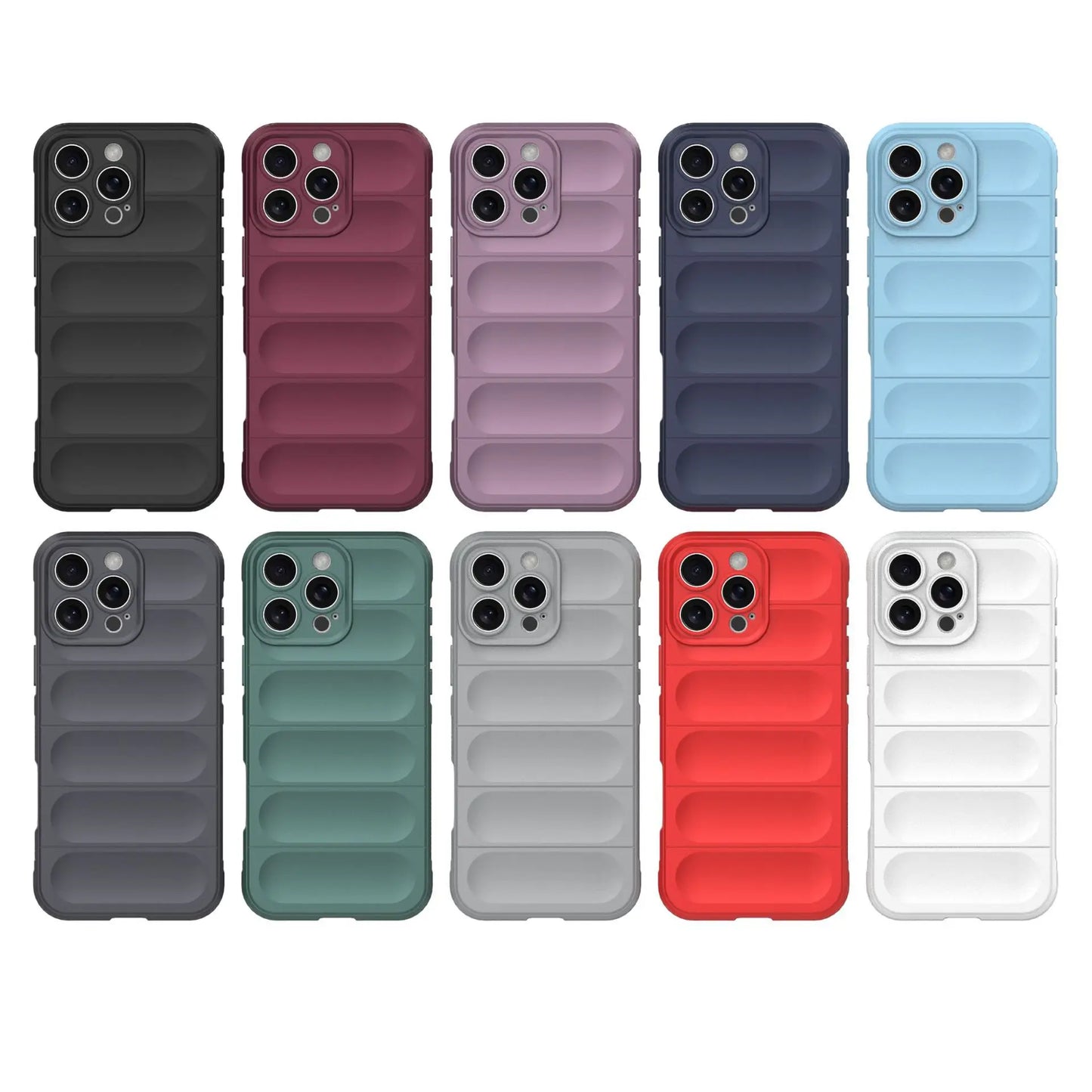 Case for IPhone Air 16E 17 16 15 14 13 12 11 Pro Max XS X 7 8 PLus Back Cover Soft Silicone Anti-fall Protection Cases