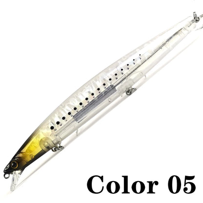 32.5g 163F Sea Floating Minnow Fishing Lure 163mm Tungsten  Weight Saltwater Hard Baits For Pike Sea Artificial Bait Tackle