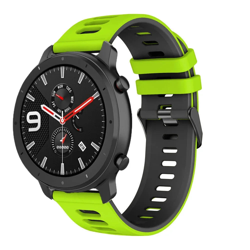 Silicone Strap for Amazfit GTR 47MM /2/2e/Stratos 3 GTR 4 3pro Bracelet Correa For Amazfit GTS 4 Mini/2 2E 3 Watchband