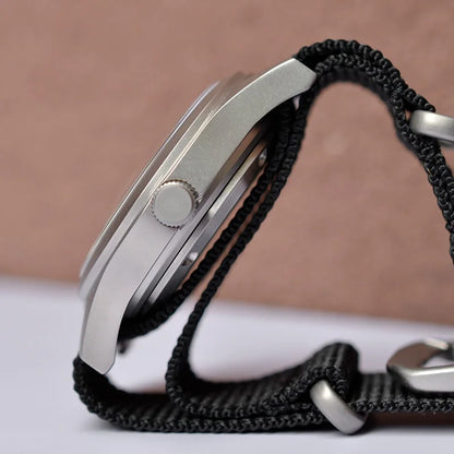 Baltany Dirty Dozen Watch Man S2019 Military Vintage Wristwatch Small Seconds Hand VD78 Quartz Luminous 100M Waterproof Field Wa