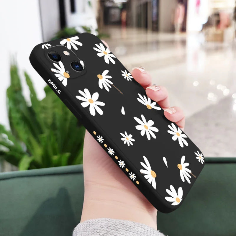 Plain Daisies Phone Case For iPhone 17 17 Air 16 16e 15 14 13 12 11 Pro Max Mini X XR XS MAXCover
