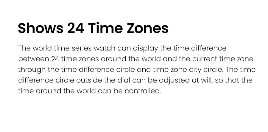 AGELOCER Original World Time Watch Men's Luxury Business Formal Automatic Mechanical Watch Birthday Gift for Men