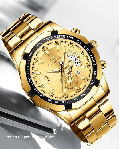 Brand Luxury Watch Fashion Casual Military Quartz Sports Wristwatch Full Steel Waterproof Men's Clock Relogio Masculino