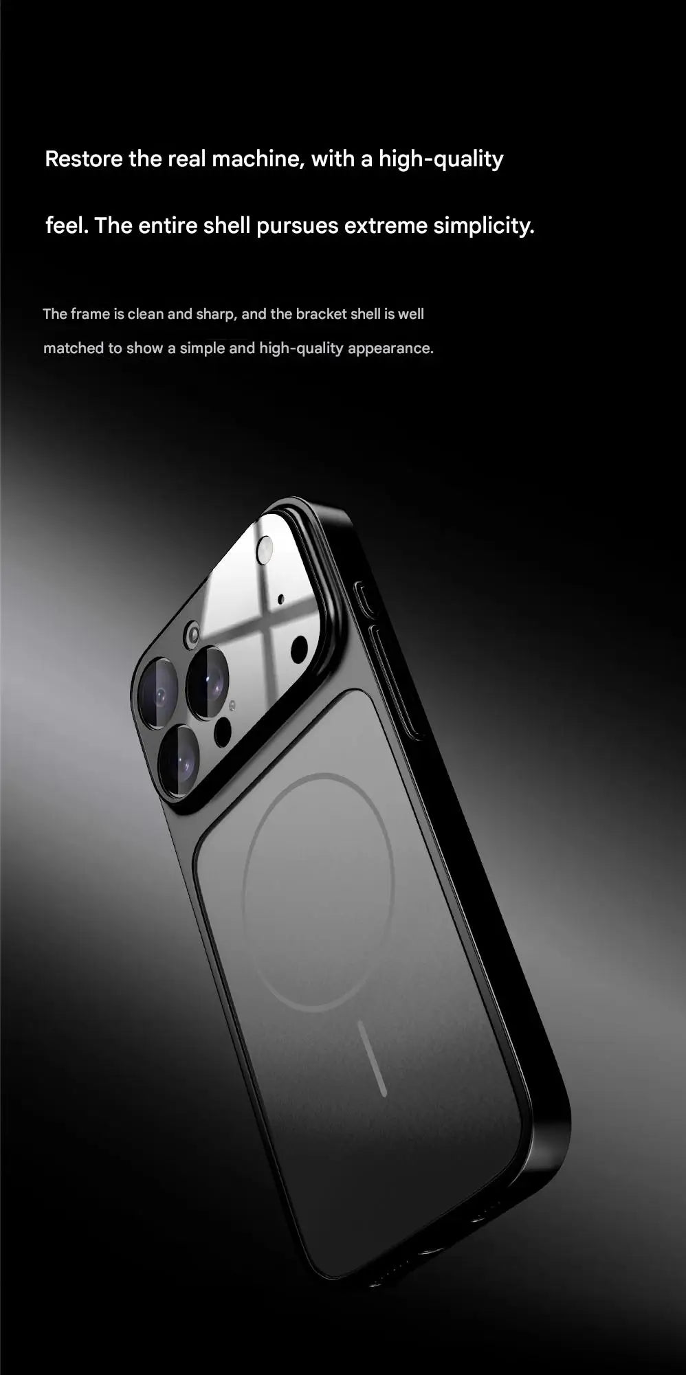 Turn Your Phone Into a 17 Like Phone Case Immediately Suitable For iPhone 13 14 15 16 17 Pro Max 17 Air With Magnetic Suction