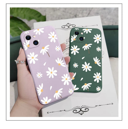 Plain Daisies Phone Case For iPhone 17 17 Air 16 16e 15 14 13 12 11 Pro Max Mini X XR XS MAXCover
