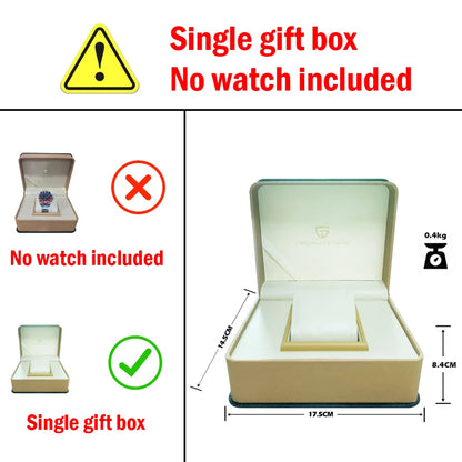 PAGANI DESIGN Top 100M Waterproof Watch Outdoor Military Sports Ultra Luminous Dial Men's Mechanical Automatic watches for man