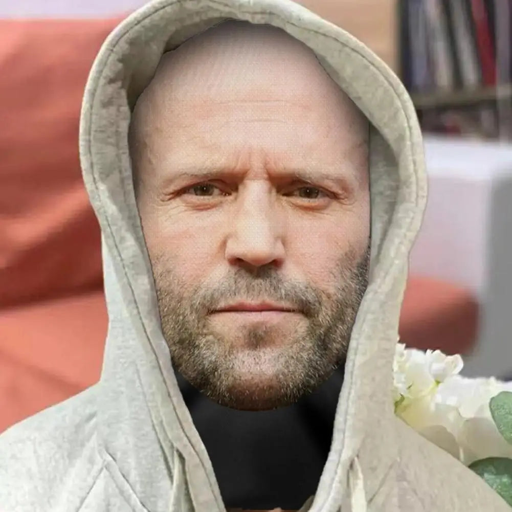 Realistic Mask Cosplay Prop Funny Mesh Mask Full Face Headwear Party Halloween Masks New