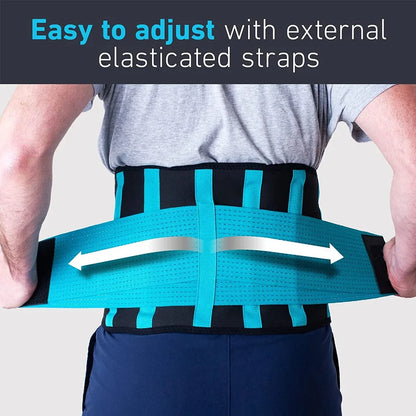 Lumbar Support Belt for Herniated Disc,Breathable Lumbar Brace for Men Women