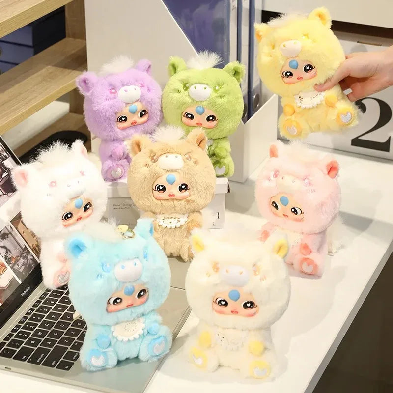 Cartoon Pony Vinyl Doll Plush ’Toy Backpack Pendant Plush Toy Children's Christmas Gift