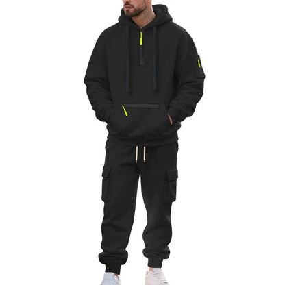 Men's Tracksuits 2 Piece Long Sleeve Athletic Full Zip Sweatsuits Jogging Suit Set Casual Outdoor Streetwear Sport Tracksuit Set