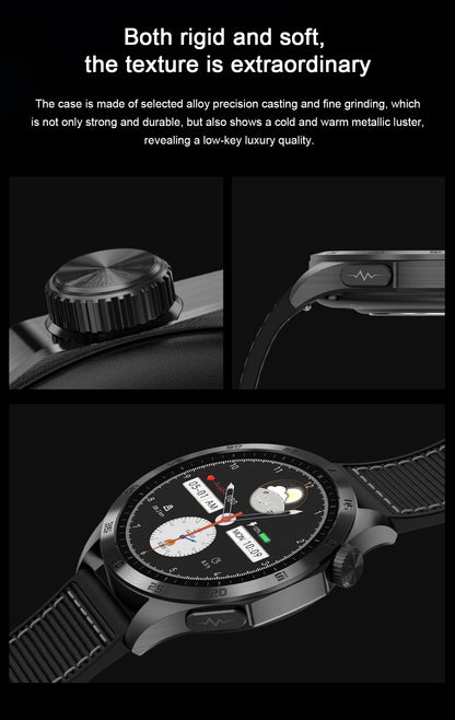 Huawei ECG+PPG Laser Treatment Health Smart Watch Three highs Clock Blood pressure Heart rate Men HD Call Bracelet