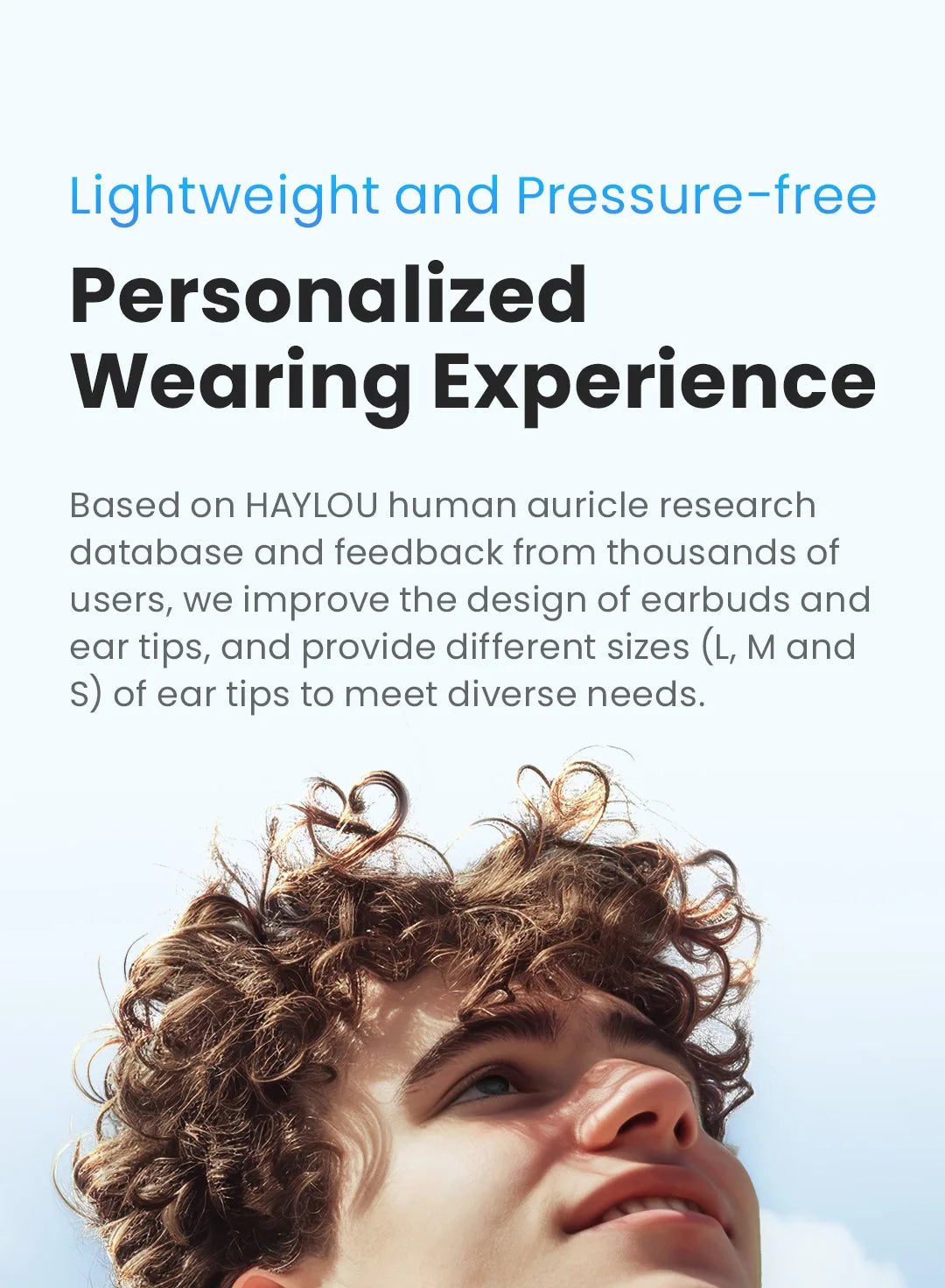 HAYLOU Mori Pro Bluetooth 5.4 Earphones Wireless  43dB Adaptive Noise Cancellation Earbuds 6 Mic Headphones 28H Battery Life