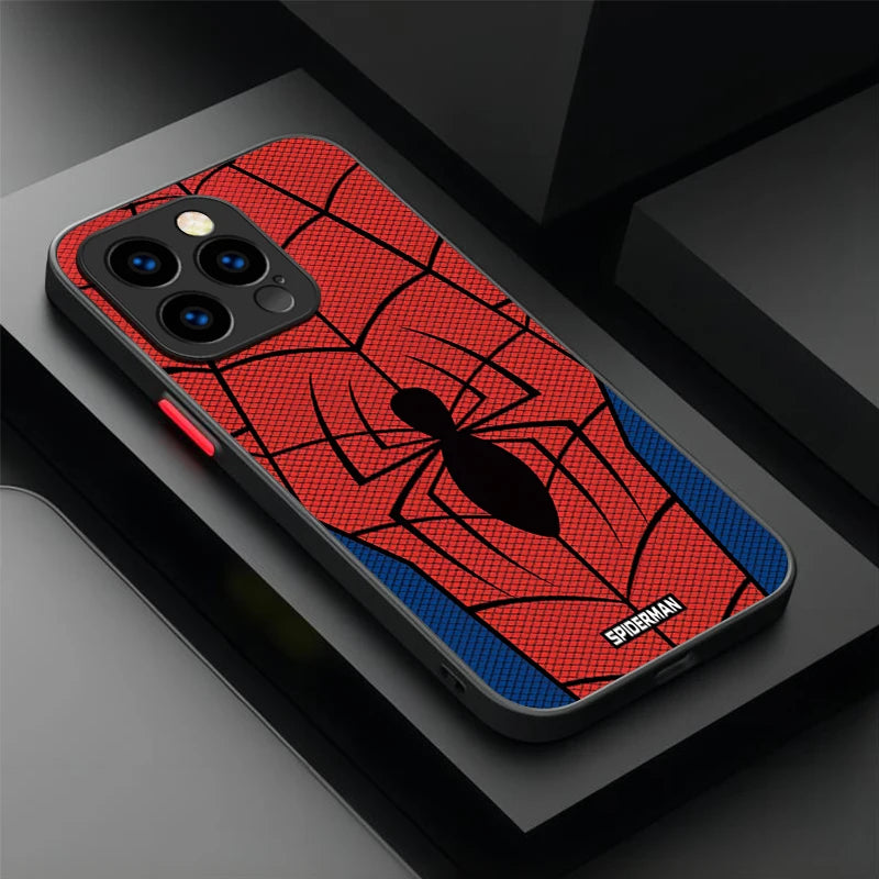 Spider Man Creative Shockproof Phone Case for IPhone 17 Air 15 16E 16 Plus 14 13 12 11 Pro Max XR X XS Max SE 2020 Bumper Cover