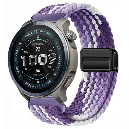 Watch Strap For Huami Amazfit Balance 2 Band GTR 4 2 2E GTR3 Pro/GTS 4/3/2 mini/Bip 3 6 U S Braided Magnetic Bracelet