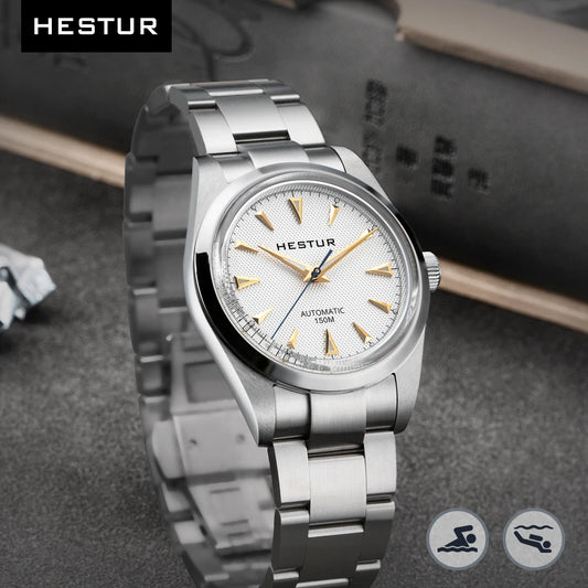 Hestur Luxury Men's Watch Automatic mechanical 36mm Miyoda 9015 15Bar Waterproof Vintage reloj hombre Sapphire Glass wrist Watch