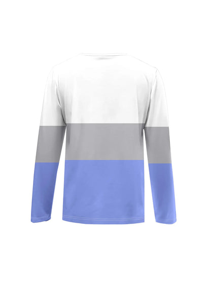 Summer new fashion 2025 women's casual long-sleeved printed T-shirt