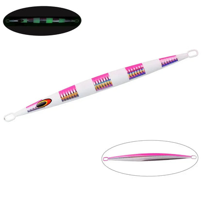 Metal Sea Fishing Jig Lure 200g 160g 100g 80g Switch Fast Sinking Metal Jig Jigging Bait