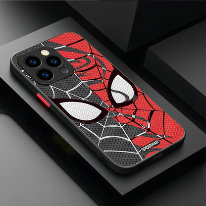 Spider Man Creative Shockproof Phone Case for IPhone 17 Air 15 16E 16 Plus 14 13 12 11 Pro Max XR X XS Max SE 2020 Bumper Cover