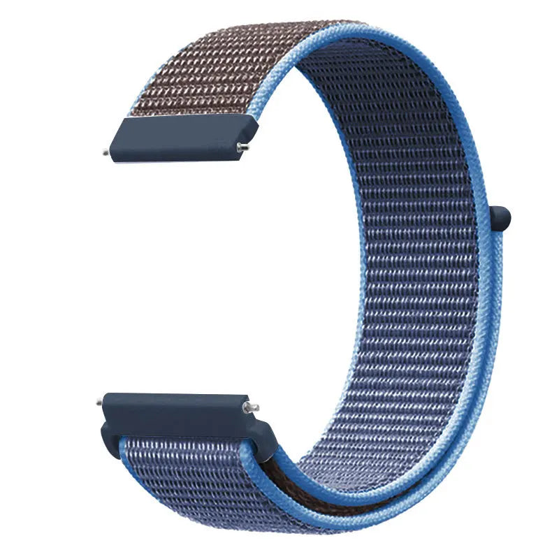 Nylon Loop Strap for Samsung Galaxy Watch 3/4/5/6/Gear S3 Wristband for Huawei Watch 4/GT-2-3-Pro/Amazfit GTR/GTS Belt