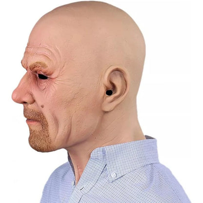 Halloween Realistic Mask For Men And Women Cosplay Party Masquerade Party Realistic Grandpa Masks 3