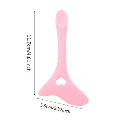 Multi-functional Eyeliner Stencil Wing Tips Silicone Eyeliner Aid Drawing Lipstick Wearing Aid Reusable Makeup Tools