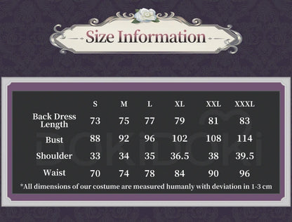 Kitagawaa Marinn Cosplay Costume Anime Cosplay【S-2XL】Women Halloween Cute Lolita Dress Kuroee Shizukuu Plus Size