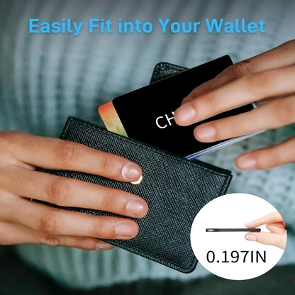 Ultra-Thin Magnetic Power Bank Ultra-Slim 8000mAh Charger , Mini Power Banks For Card Holder Wallet, For IPhone XIAOMI