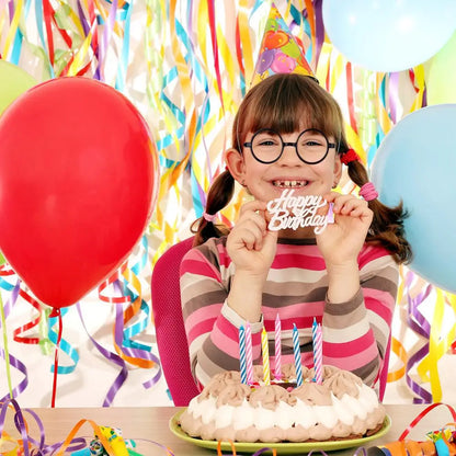 10pcs Harry Wizard Glasses Round Frame Glasses No Lens Halloween Costumes Harry-potters Cosplay Props Party Decorations Supplies