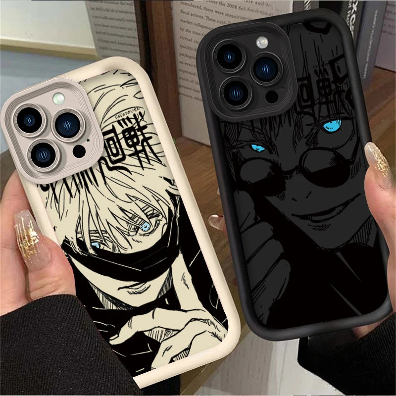 Anime Jujutsu Kaisen Phone Case for IPhone 17 Air 16 16E 15 14 13 12 11 Pro Max X XS X S Max XR SE 2020 SE4 7 8 Soft Back Cover