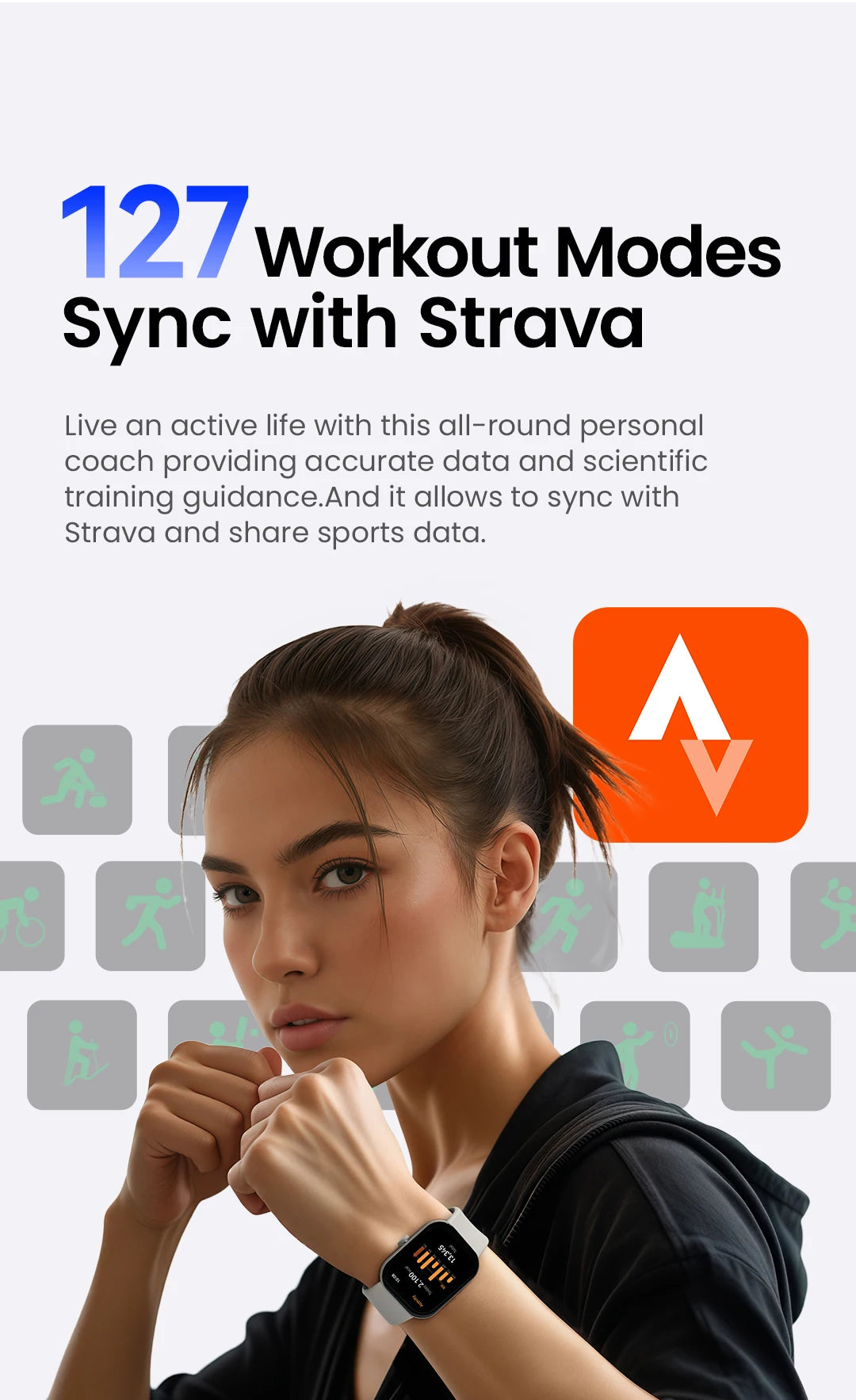 HAYLOU Watch S6 Voice Calling Smart Watch Men Health Monitoring IP68 Waterproof Smart Notifications Voice Assistant Smartwatch