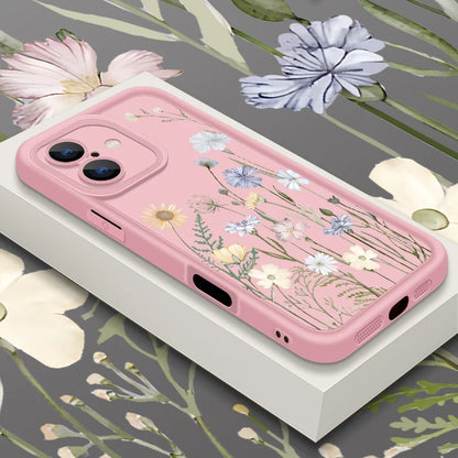 IPhone 17 16e 15 16 Pro Max 14 13 12 Pro Max 15 16 Plus Air 11 Case Flowers Pattern Shockproof Soft TPU Silicone Phone Cover
