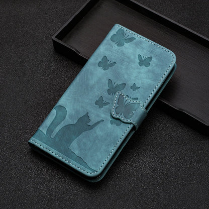 IPhone 17 Flip Case for Coque iPhone 15 16 14 13 12 11 Pro Max iPhon 15 Plus Cases Cute Cat Butterfly Leather Wallet Back Cover