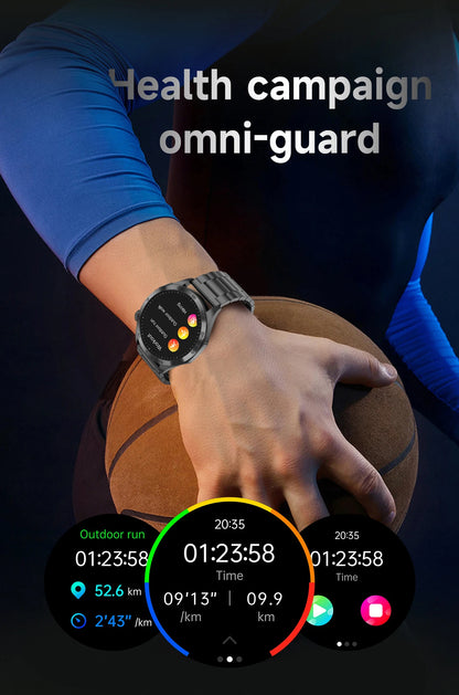 Huawei ECG+PPG Laser Treatment Health Smart Watch Three highs Clock Blood pressure Heart rate Men HD Call Bracelet