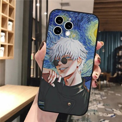 Satoru Gojo Jujutsu Kaisen Phone Case For iphone 17 Pro Max 17 Air 16 15 14 13 Pro Max 15 16 Pro 15Plus