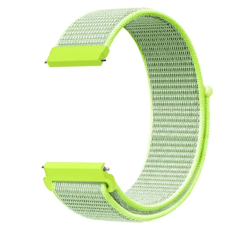 Nylon Loop Strap for Samsung Galaxy Watch 3/4/5/6/Gear S3 Wristband for Huawei Watch 4/GT-2-3-Pro/Amazfit GTR/GTS Belt