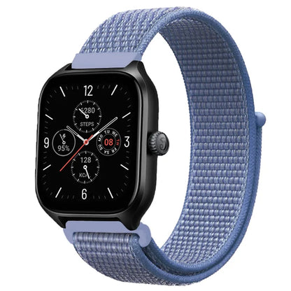 Nylon Loop Strap for Amazfit GTR 47mm/GTR2/2e/3/3 Pro/4/GTS/2/mini/3/4 Bracelet for Amazfit Balance/bip 5/Stratos 2 2S