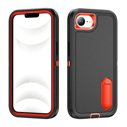 For iPhone 17 16e 16 15 14 13 12 11 Pro Max 2025 Heavy Duty Shockproof Anti-Scratch Rugged Protective with Kickstand Cover