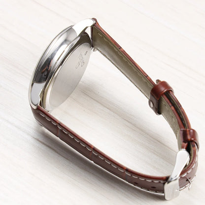 Calfskin Leather Watch Strap 18mm 20mm 22mm 24mm Watchband For Women Men Watch Accessories Solid Buckle Black Brown