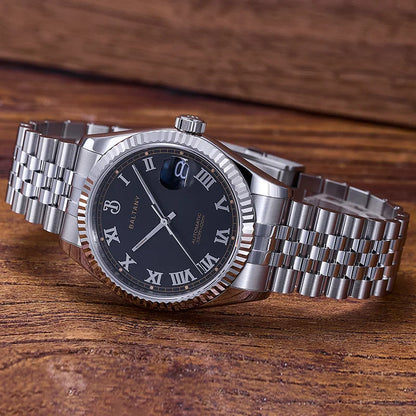 Baltany 39mm Dress Watches for Men S4094 10ATMWaterproof NH35 Automatic Luxury Watches Man DJ Homage Mechanical Wristwatches Man