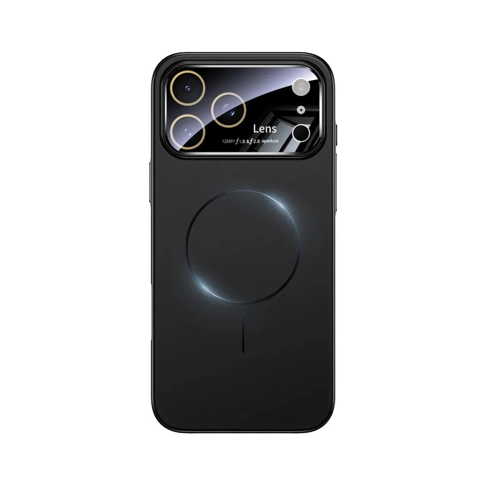 Original Glass Nano Matte Case For iPhone 17 Air 16 15 14  Pro Max 17Pro Magnetic For Magsafe Wireless Charging Armor Funda