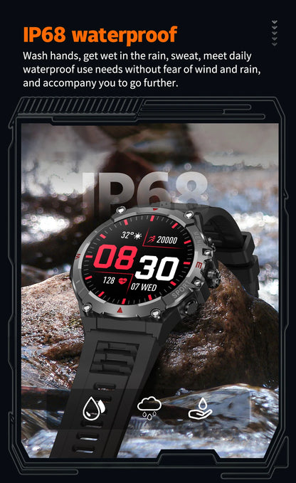 COLMI V76 GPS Smartwatch 1.43" Ultra AMOLED Display Built-in Compass Altimeter Bluetooth Call Smart Watch 500mAh Battery