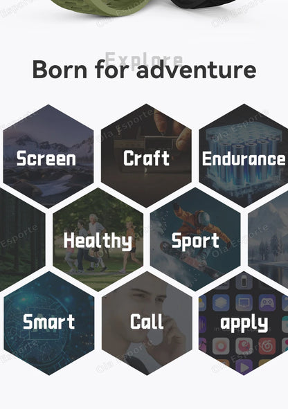 T-REX 3 Ultra Outdoor Military NFC Smart Watch Men GPS trackr Bluetooth Call Health Monitor Sports Smartwatch For Amazfit