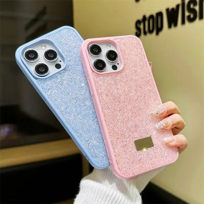 For iPhone 17 11 15 14 12 13 16 Pro Max 17Air Luxury Flashing Shockproof Full Protection Phone Case And Anti Drop Back TPU Cover