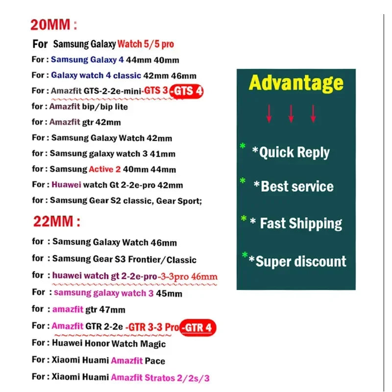 Nylon Loop band For Amazfit GTS 4/2/3pro/2e/GTS2 Mini/GTR 4 42mm/47mm/GTR2/2e/stratos belt bracelet Amazfit bip 20mm 22mm strap