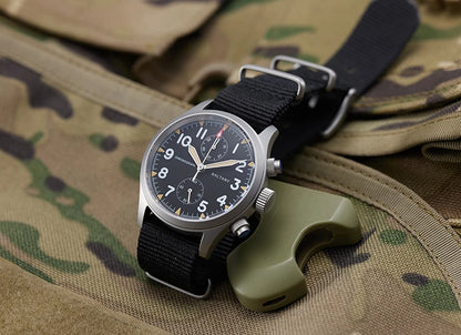 Baltany 2025 new military 39mm men's quartz chronograph VK61 sapphire stainless steel waterproof 10Bar luminous reloj hombre