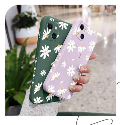 Plain Daisies Phone Case For iPhone 17 17 Air 16 16e 15 14 13 12 11 Pro Max Mini X XR XS MAXCover
