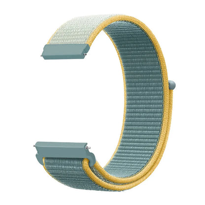 Nylon Loop Strap for Samsung Galaxy Watch 3/4/5/6/Gear S3 Wristband for Huawei Watch 4/GT-2-3-Pro/Amazfit GTR/GTS Belt