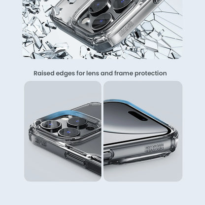 NILLKIN for IPhone 17 Pro Max 16 Pro Max 17 Air 15 Pro 14 Pro Max 14 Pro MagSafe Magnetic Transparent Soft Silicone Phone Case