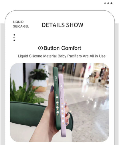 Plain Daisies Phone Case For iPhone 17 17 Air 16 16e 15 14 13 12 11 Pro Max Mini X XR XS MAXCover